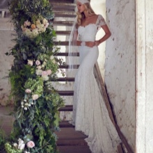 Wedding dress from the Forever Entwined collection with a train