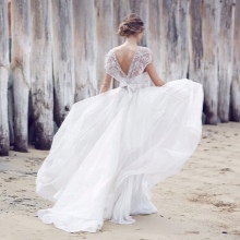 Wedding dress from the collection of Latest Wedding by Anna Campbell