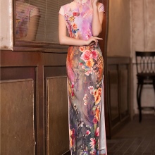 Cheongsam Midi Dress