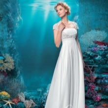 Empire dress with lace