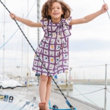 Summer dress for girls in the box