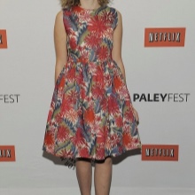 Dress in flower for a girl of 11 years