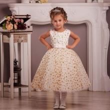Graduation dress in kindergarten cream lush