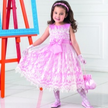 New Year's lace dress for the girl