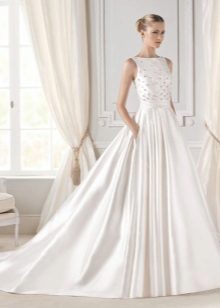 Long A-Line Wedding Dress