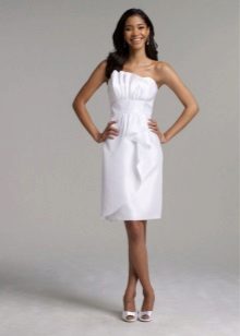 Wedding dress skirt with ruffles