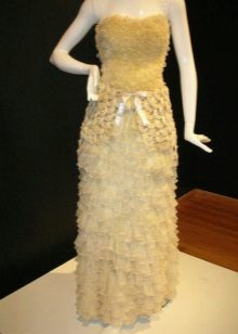 straight condom bridal gown