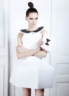 Original paper wedding dress