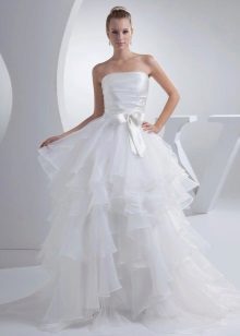 Magnificent summer wedding dress