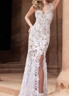 Beach Straight Wedding Dress