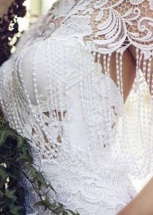 Top of Ricky Dalal's Wedding Dress