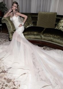 Wedding dress Galia Lahav with a train