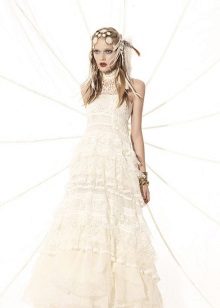 Pink wedding dress YolanCris