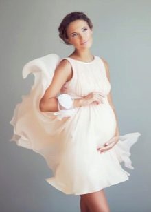Maternity Wedding Dress from Chiffon