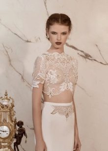 Wedding dress candid from Lior Charchy