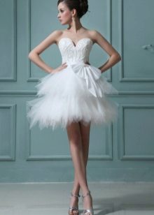 Beach Tutu Wedding Dress