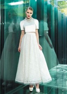 Wedding dress midi