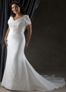 Wedding dress for full sleeves