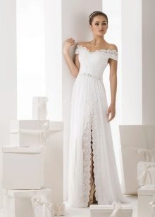 Wedding dress from Cornflowers with lace