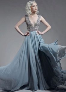 Wedding dress from Paolo Sebastian blue