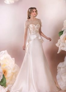 Wedding dress from Dragonfly with basky