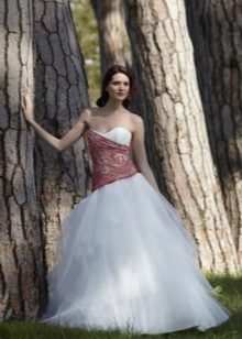 Red Top Wedding Dress