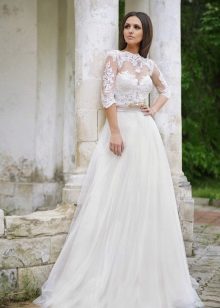 Wedding dress in the style of Kate Middleton