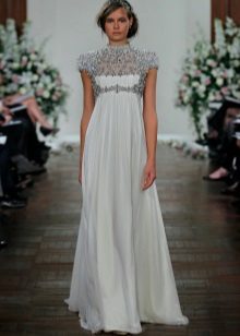 Empire Empire Wedding Dress Beaded