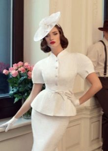 Wedding dress with basky from Tatiana Kaplun