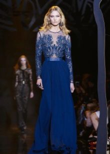 Evening dress from Elie Saab blue