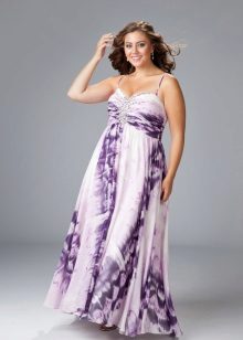 evening dress for the full light