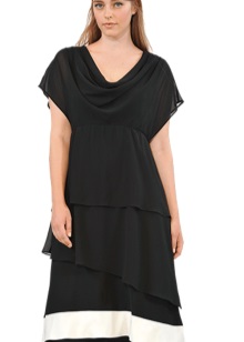 Evening dress for obese from Elena Miro