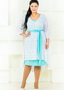 evening dress for full