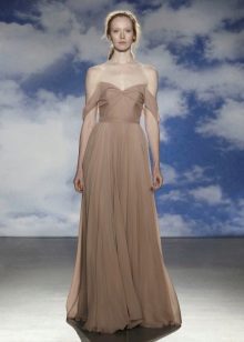 Evening dress from Jenny Packham for full