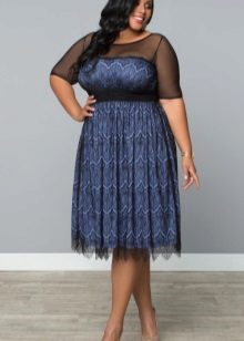 Evening dress from Kyionna with a ruzhevom