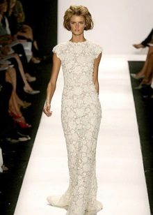 Crocheted Closed Wedding Dress