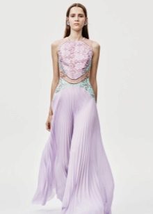 Evening dress gently lilac