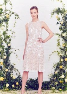 Evening dress from Jenny Packham with lace