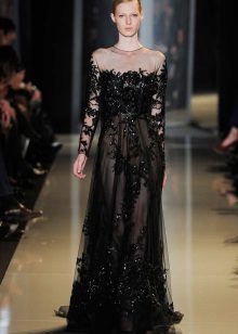 Evening dress by designer Elie Saab