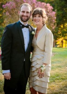 Evening dress for the groom's mother