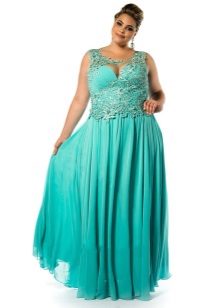 Green dress for exit for full