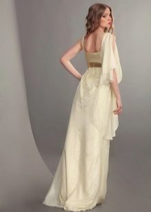 Evening mountain dress with sleeves