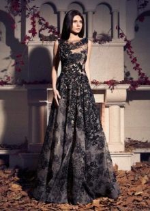 Black lace dress magnificent