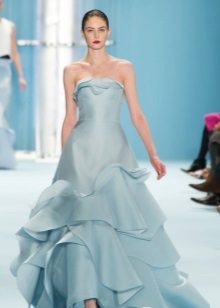 Evening dress from Carolina Herrera blue