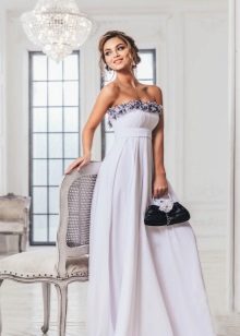 Wedding dress straight