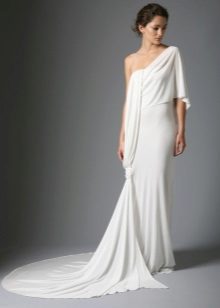 Wedding dress in the style of Greek