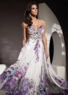 Evening dress inexpensive chiffon