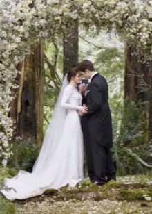 Wedding dress Kristen Stewart from Twilight movie