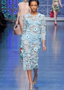Knitted evening dress from Dolce & Gabbana