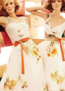 Multicolored bridesmaid dresses